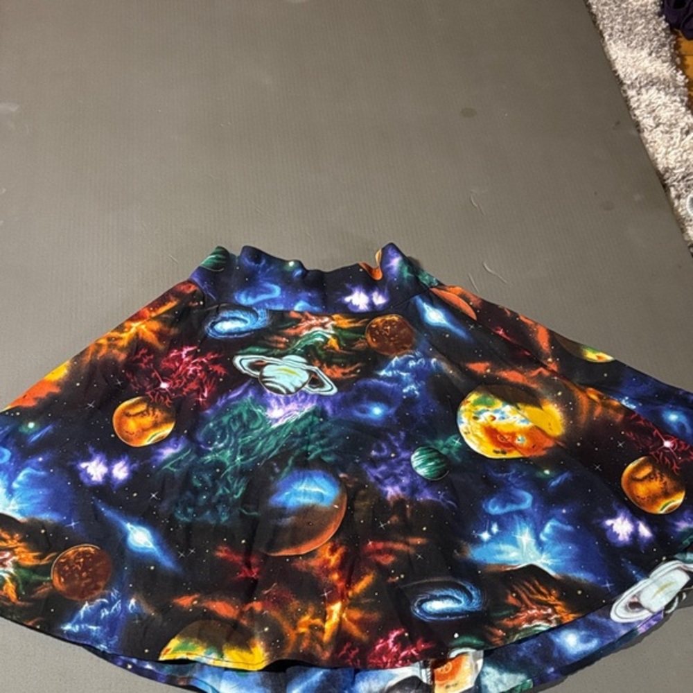 Retrolicious Celestial Print Skirt size XS